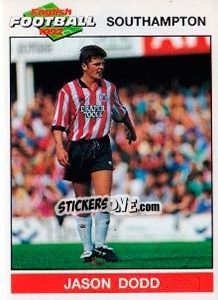 Sticker Jason Dodd - English Football 1991-1992 - Panini