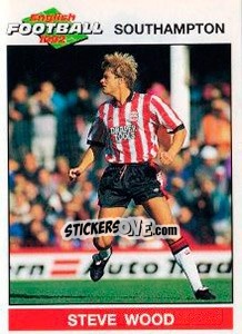Sticker Steve Wood - English Football 1991-1992 - Panini