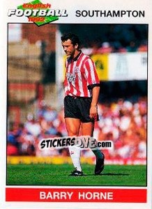 Figurina Barry Horne - English Football 1991-1992 - Panini