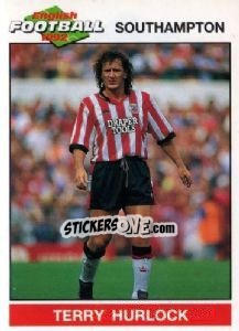 Figurina Terry Hurlock - English Football 1991-1992 n. 225 - Panini