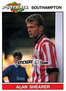Sticker Alan Shearer - English Football 1991-1992 n. 226 - Panini