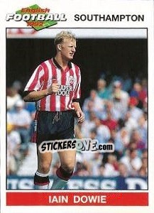 Sticker Iain Dowie - English Football 1991-1992 - Panini