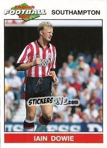 Sticker Iain Dowie - English Football 1991-1992 n. 227 - Panini