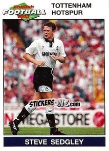 Figurina Steve Sedgley - English Football 1991-1992 - Panini