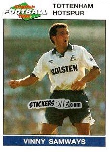 Figurina Vinny Samways - English Football 1991-1992 - Panini