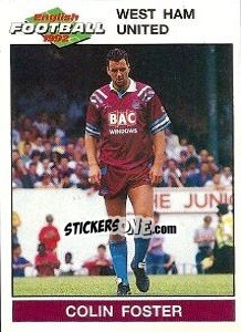 Cromo Colin Foster - English Football 1991-1992 - Panini
