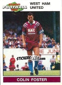 Sticker Colin Foster - English Football 1991-1992 n. 245 - Panini