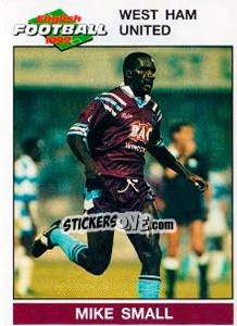 Figurina Mike Small - English Football 1991-1992 n. 250 - Panini