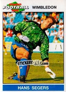 Sticker Hans Segers - English Football 1991-1992 n. 254 - Panini