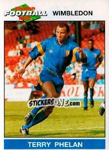 Cromo Terry Phelan - English Football 1991-1992 - Panini