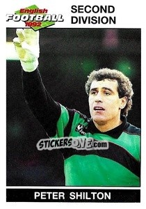 Sticker Peter Shilton - English Football 1991-1992 n. 265 - Panini