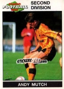 Cromo Andy Mutch - English Football 1991-1992 n. 271 - Panini