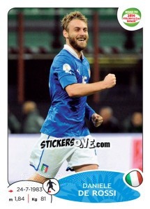 Cromo Daniele De Rossi - Road to 2014 FIFA World Cup Brazil - Panini