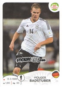 Sticker Holger Badstuber - Road to 2014 FIFA World Cup Brazil n. 41 - Panini
