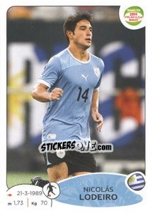 Sticker Nicolás Lodeiro - Road to 2014 FIFA World Cup Brazil - Panini