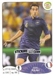 Sticker Adil Rami - Road to 2014 FIFA World Cup Brazil n. 94 - Panini
