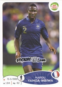 Figurina Mapou Yanga-Mbiwa - Road to 2014 FIFA World Cup Brazil - Panini