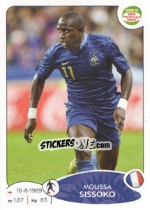 Cromo Moussa Sissoko - Road to 2014 FIFA World Cup Brazil - Panini