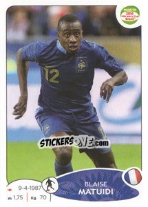 Sticker Blaise Matuidi - Road to 2014 FIFA World Cup Brazil - Panini