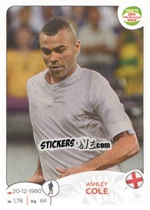 Sticker Ashley Cole - Road to 2014 FIFA World Cup Brazil - Panini