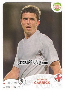 Sticker Michael Carrick - Road to 2014 FIFA World Cup Brazil n. 116 - Panini