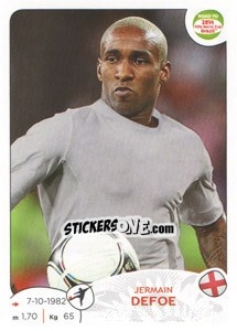 Cromo Jermain Defoe - Road to 2014 FIFA World Cup Brazil - Panini