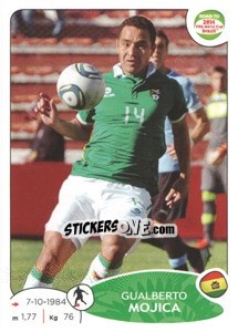 Sticker Gualberto Mojica