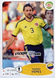 Sticker Mario Yepes