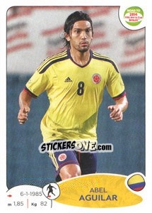 Cromo Abel Aguilar - Road to 2014 FIFA World Cup Brazil - Panini