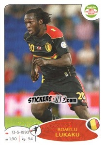 Sticker Romelu Lukaku - Road to 2014 FIFA World Cup Brazil n. 269 - Panini