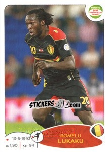 Cromo Romelu Lukaku - Road to 2014 FIFA World Cup Brazil - Panini