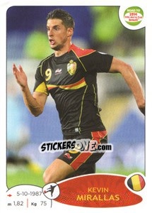 Sticker Kevin Mirallas - Road to 2014 FIFA World Cup Brazil n. 270 - Panini