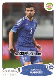 Sticker Giannis Maniatis