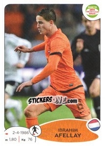 Sticker Ibrahim Afellay