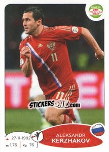 Sticker Aleksandr Kerzhakov - Road to 2014 FIFA World Cup Brazil - Panini