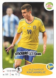 Sticker Alexander Kacaniklic - Road to 2014 FIFA World Cup Brazil - Panini