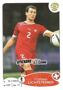 Sticker Stephan Lichtsteiner - Road to 2014 FIFA World Cup Brazil - Panini