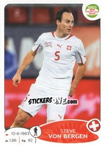 Sticker Steve von Bergen - Road to 2014 FIFA World Cup Brazil - Panini