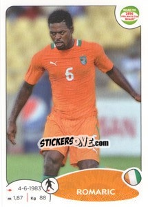 Sticker Romaric - Road to 2014 FIFA World Cup Brazil - Panini