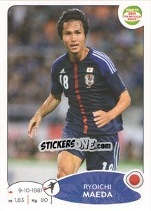Sticker Ryoichi Maeda - Road to 2014 FIFA World Cup Brazil n. 409 - Panini