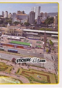 Sticker Belo Horizonte City - FIFA Confederation Cup Brazil 2013 - Panini