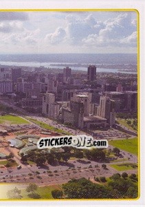 Sticker Brasília City - FIFA Confederation Cup Brazil 2013 n. 7 - Panini