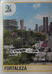 Sticker Fortaleza City - FIFA Confederation Cup Brazil 2013 n. 8 - Panini