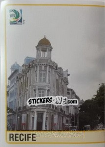Sticker Recife City - FIFA Confederation Cup Brazil 2013 - Panini