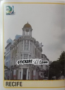 Sticker Recife City - FIFA Confederation Cup Brazil 2013 n. 10 - Panini