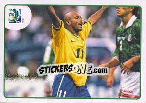 Figurina Brazil 6 x 0 Australia - 1997