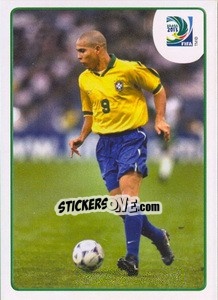 Sticker Brazil 6 x 0 Australia - 1997