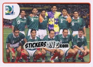 Cromo Mexico 4 x 3 Brazil - 1999 - FIFA Confederation Cup Brazil 2013 - Panini