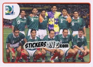 Sticker Mexico 4 x 3 Brazil - 1999 - FIFA Confederation Cup Brazil 2013 - Panini