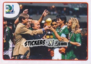 Sticker Mexico 4 x 3 Brazil - 1999
